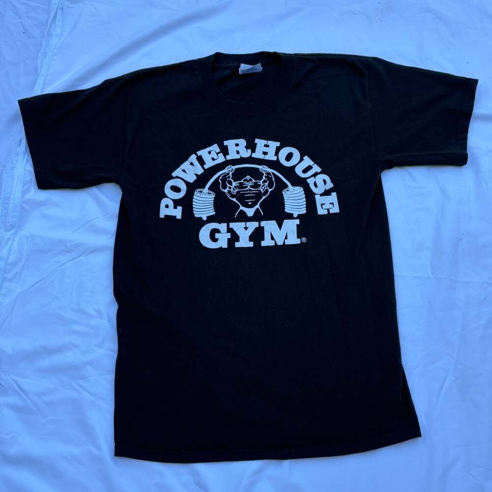 Powerhouse Gym Black T-Shirt